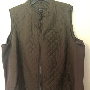 Chocolate brown vest